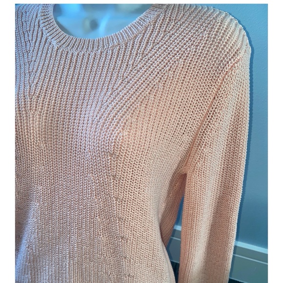 Parrish LA Knit Pink Pullover Sweater Shirt - Picture 4 of 7